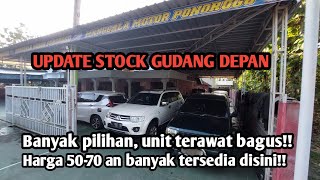 Jumat, 23 juni 2023 || update stock gudang depan Manggala Mobil Ponorogo