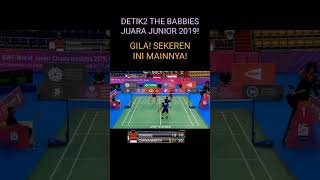 😱 JAGOAN CHINA BABAK BELUR NIH! Leo Rolly Carnando/Daniel Martin vs Di Zi Jian/Wang Chang #short