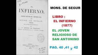 libro el infierno  de mons. segur -  el joven religioso de antonino