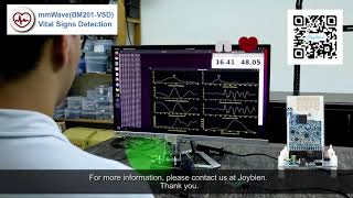 mmWave BM201-VSD Vital Signs Detection Raw Data with Intel NUC i7