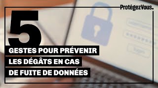 Limiter les dommages en cas de fuite de données