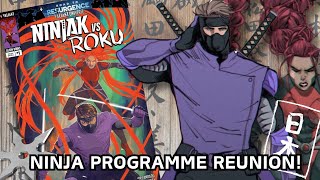 NINJAK IS BACK! A Minute-ish Review of Ninjak vs. Roku Issue #1! #valiantcomics #alienbooks #ninjak