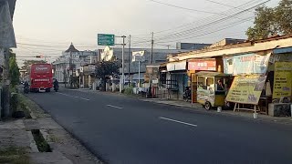 Suasana Sore Jalan M.Yamin Purwokerto Selatan