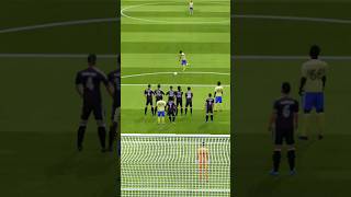 Masseive Free kick Goal in DLS 24 #ronaldoeditz #edit #ronaldostats #neymar #dls #crazyfootball