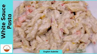 White Sauce Pasta |Pasta in White Sauce | Indian Style pasta Recipe | Flavour Of Desi Food - EP 49