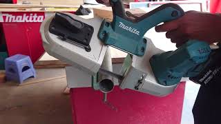 Makita​ Cordless​ Bandsaw​ DBP182 Cuting​ Pvc​ and​ Pipe