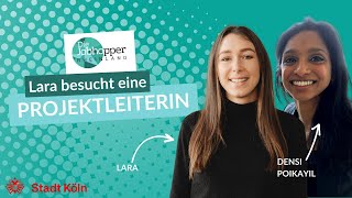 Jobhopper 2023: Lara besucht eine Projektleiterin bei der Stadt Köln