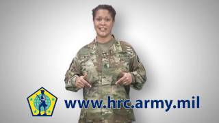 @ArmyHRC Episode 1: Active Guard and Reserve Soldier, Soldier Record Briefs