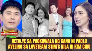 Detalye sa Pagkawala ng Gana ni Paolo Avelino sa Loveteam Stints nila ni Kim Chiu