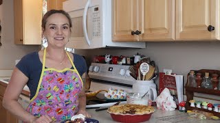 How to make my Gluten Free Bluebarb Pie!! (Blueberry Rhubarb Pie)