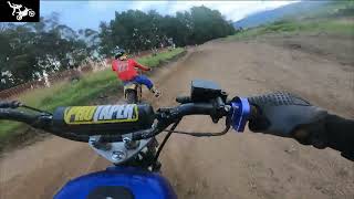 GOPRO🔥Suzuki ax 100 VS Suzuki rmz 125c.c. 🏁Duelo de Pilotos (SEBASTER CROSS) 2024.