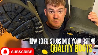 HOW TO STUD YOUR FISHING BOOTS | WHAT TO LOOK FOR IN A QUALITY BOOT | SEA FISHING UK