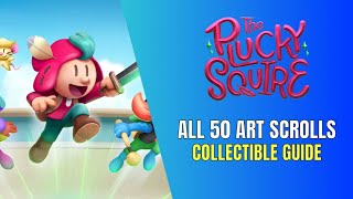 The Plucky Squire All 50 Art Scrolls Location - Art Collector Trophy / Achievement Guide