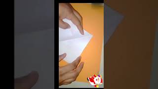 Santa Claus making with paper l Christmas craft #shorts #youtubeshorts