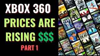 Xbox 360 Game Prices are EXPLODING $$$ Part 1 | 69 Xbox 360 Game Price Predictions!