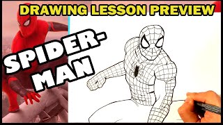 [PREVIEW] How to Draw SPIDER-MAN