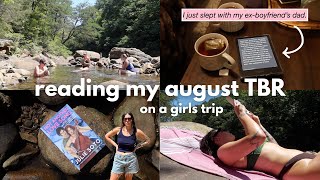 Reading my august TBR for a week