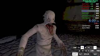 Amnesia TDD Any% Quitouts Speedrun 22:55 GT 29:15 RT