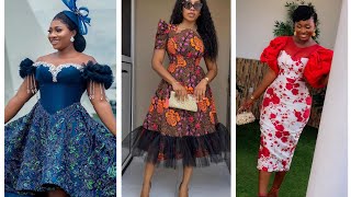 Stunning short wears | Short ankara styles | brocade styles