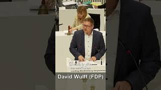 Anti-Auto-Politik hilft uns nicht weiter | David Wulff, MdL FDP-Fraktion #shorts