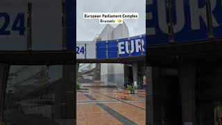 European Parliament Complex - Brussels, Belgium 🇧🇪❤️🇱🇰 #brussels #belgium #euparliament