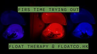 FIRST TIME TRYING OUT FLOAT THERAPY | QUICK GYM SESSION SNIPPETS