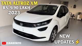 TATA ALTROZ XM |fully detailed review | 2023 || CARSINFO