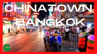 Chinatown Bangkok Thailand | Walking tour - 6 Aug 2022