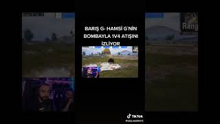 hamsi bombayla 1v4 atıyor barış g hayran kalıyor💜🦉#s2g #shorts #s2gwin #calsse #pubg #pubgmobile