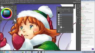 Linni and the star Photoshop CS6 {speedpaint}