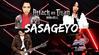 SASAGEYO ! - ATTACK ON TITAN | ROCK COVER by ZerosiX park