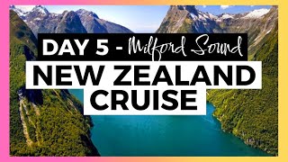 DAY 5 - Milford Sound NEW ZEALAND CRUISE CARNIVAL SPLENDOR