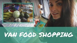 Food shopping for fridgeless van | The Scottish Diaries | Ep. 3