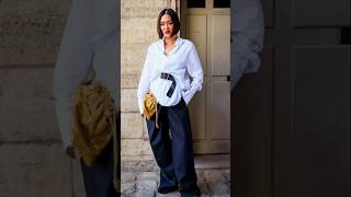 The Best Street Style From Paris, SS 2025 #fashion #moda #streetstyle #trends #style #fashionoutfit