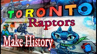 Raptors make history | Toronto goes Crazy (May 25, 2019)