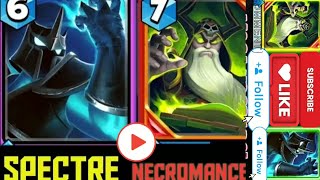 Spectre+Necromancer Deck 😱Live Nature Mode Gameplay🔥Victory Chest@castlegamingbydz Castle Crush