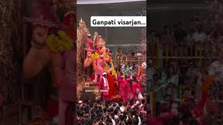 ##ganpativisarjan ##youtubeshorts ##ytshort