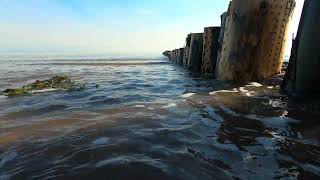 Tranquil Waves at Somerset Dunster Beach | Relaxation for ADHD Relief - HDR 4K 5.1