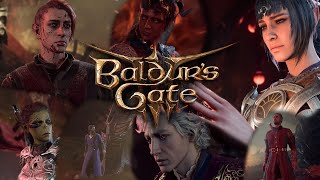 Baldur's Gate 3: All Character's Wakeup on the Illithid Ship