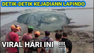 Kejadian viral‼️Warga heboh fenomena alam lumpur lapindo makin meluap.