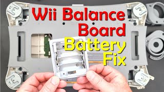 Nintendo Wii Balance Board Battery Compartment Fix Repair.