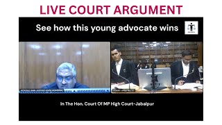 How a Young Advocate Wins the case, Convinces His Point #lawstudent #lawyer #highcourt