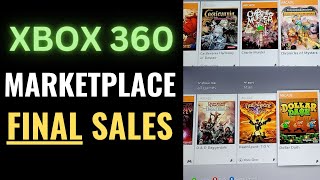 Xbox 360 Marketplace LAST CHANCE Sales - BUY These NOW! #Xbox360