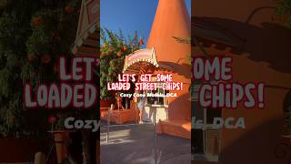 LOADED STREET CHIPS | COZY CONE IN CARSLAND, DCA #shorts #disney #disneyeats #disneyfood #carsland