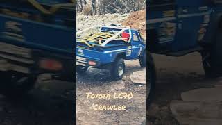 RC Crawler 1/10 scale Toyota LC70 #crawler #rc4x4 #landcruiser #amewi #traxxas #axial #scalerc