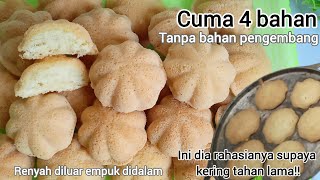 Masih laris hingga sekarang‼️ Bolu kijing/klemben jadul cuma 4 bahan Tanpa bahan pengembang