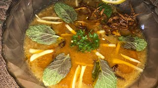 Daleem/Haleem Recipe *Easy to cook* 2 type of lentils only * شوله گوشتی*