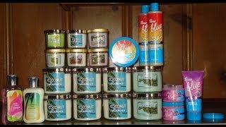 Bath and Body Works Haul Review- RANDOM: CANDLES+TBS RASPBERRY+HOME FRAGRANCE EVENT INFO (2-13-13)