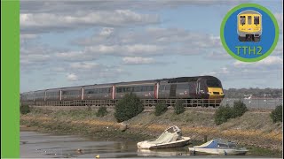 Trains at Cockwood Harbour