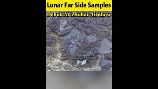 Lunar far side samples debut at Zhuhai Airshow#fyp #fypシ #china #tech #space